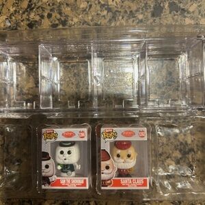 Funko Pop Sam the Snowman and Santa Claus Figures